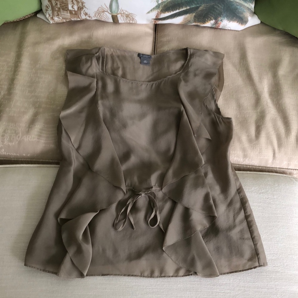 Ann Taylor Petites Sleeveless Blouse/Size:MP